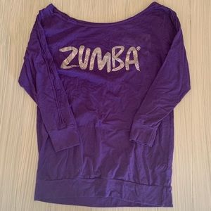 Zumba Off the Shoulder Sweater
